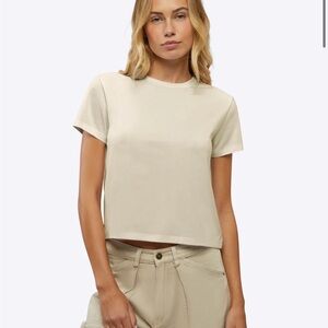 Cuts Clothing Short Sleeve Almost Friday Tee | Ivory | Medium